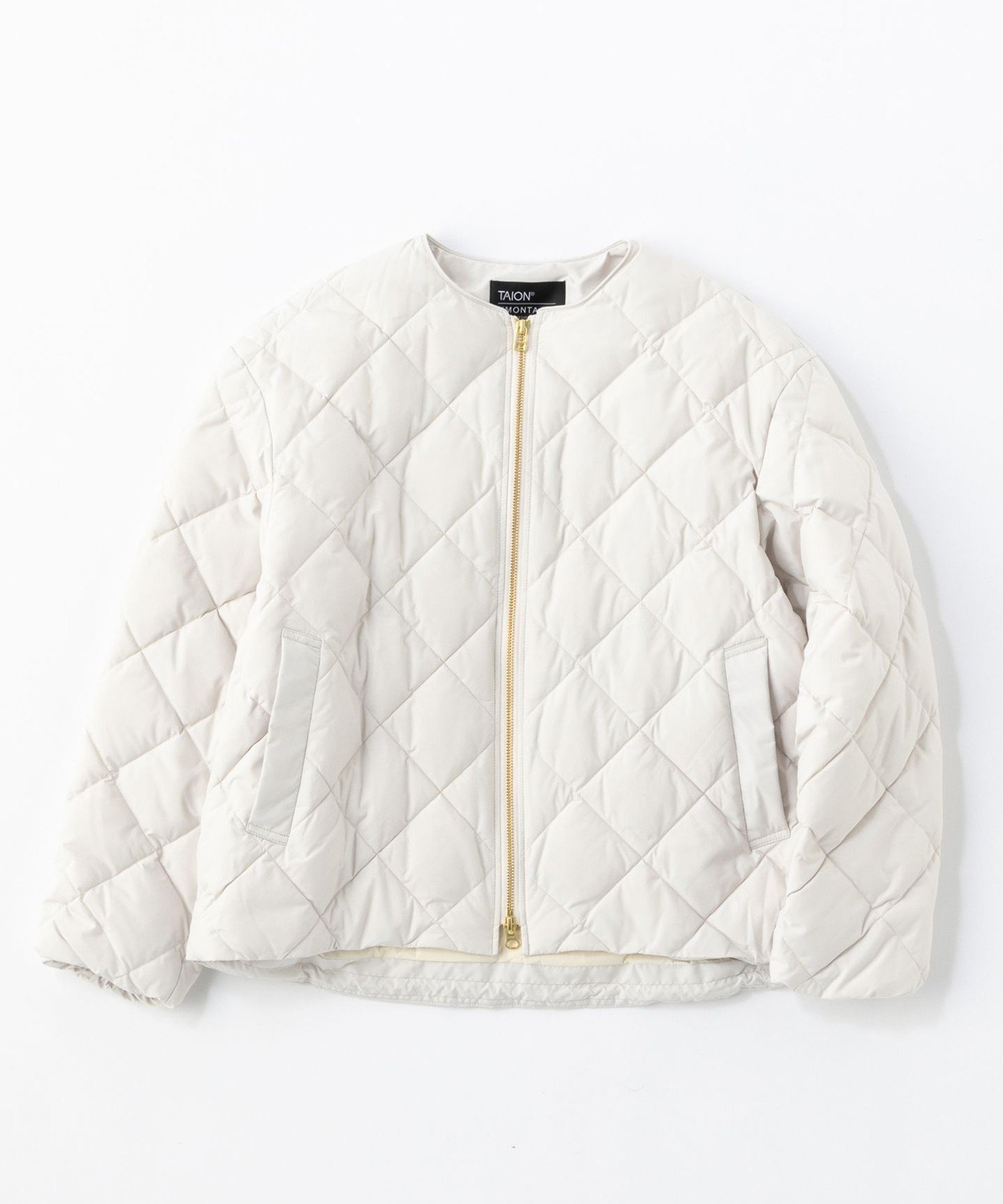 UNFILO｜【TAION×UNFILO】キルティングダウン ショート丈ブルゾン