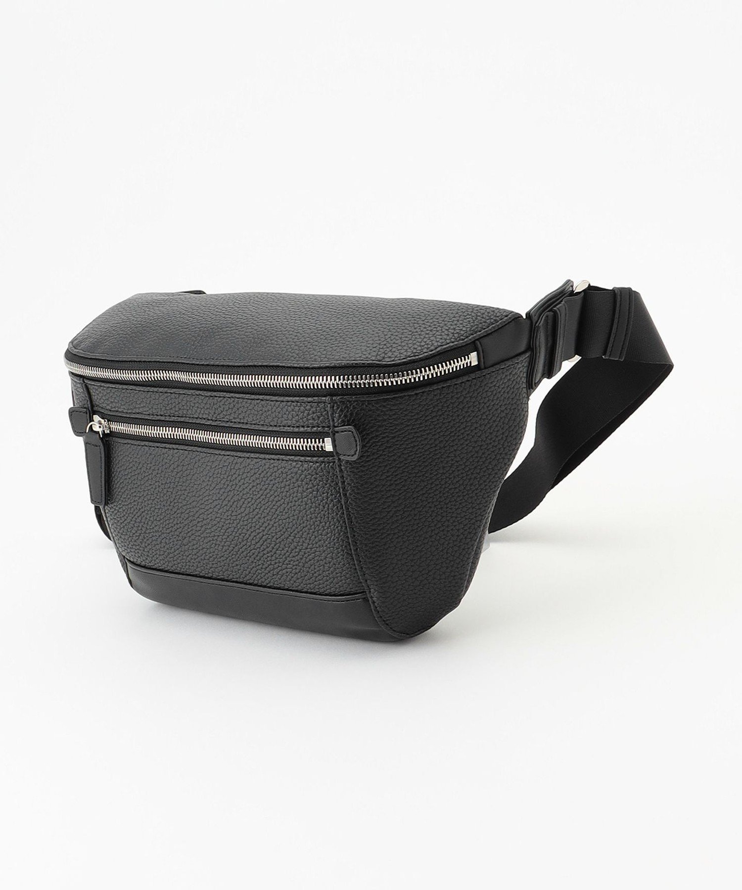 JOSEPH HOMME｜シンセティックシュリンクレザー ボディバッグ