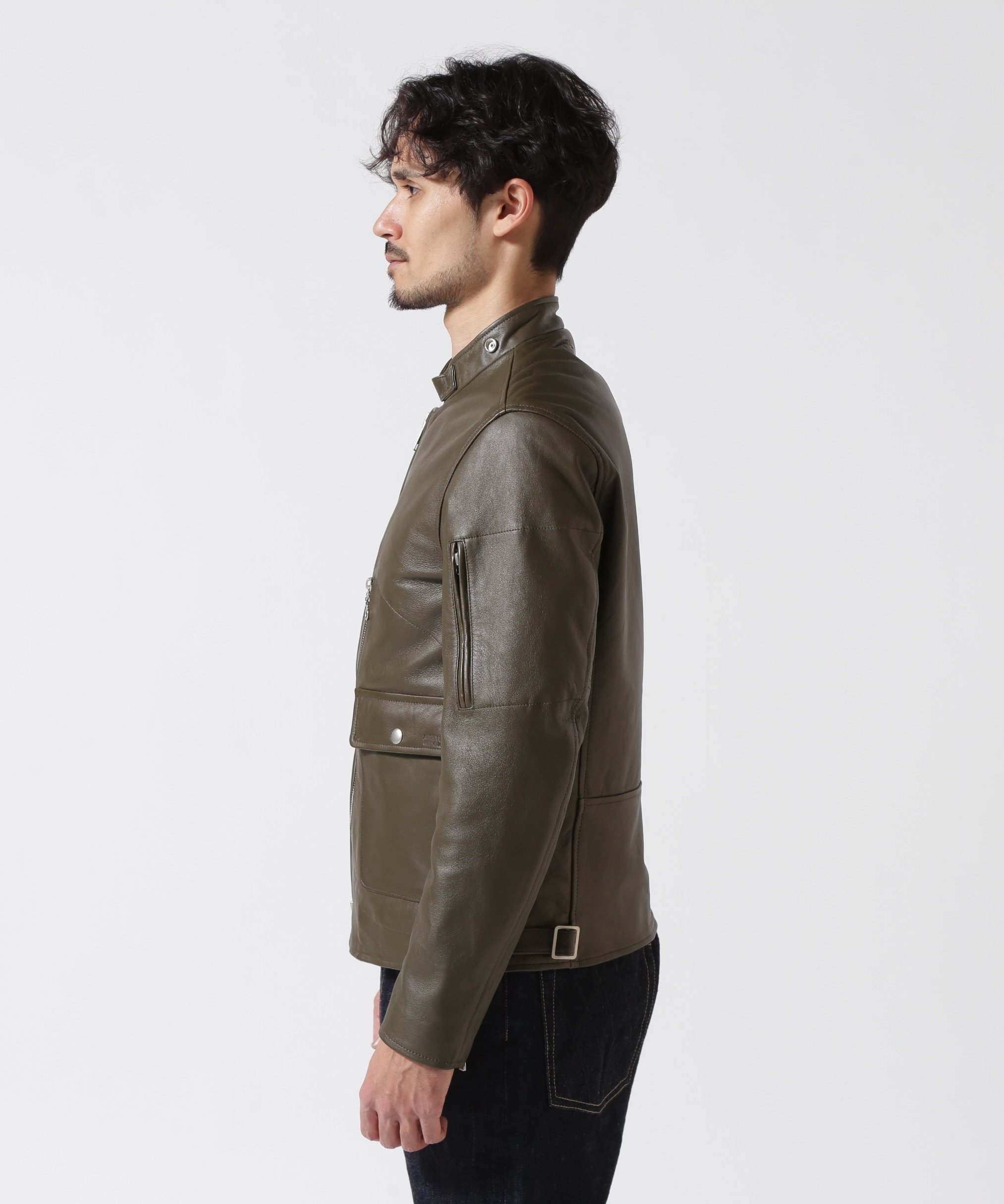 AVIREX｜LEATHER MILITARY RIDERS JACKET/レザー ミリタリー