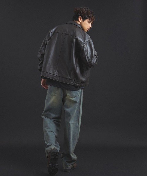 JACKROSE｜【SKOOKUM×JACKROSE】 LAMB LEATHER ZIP JACKET 2025(MENS