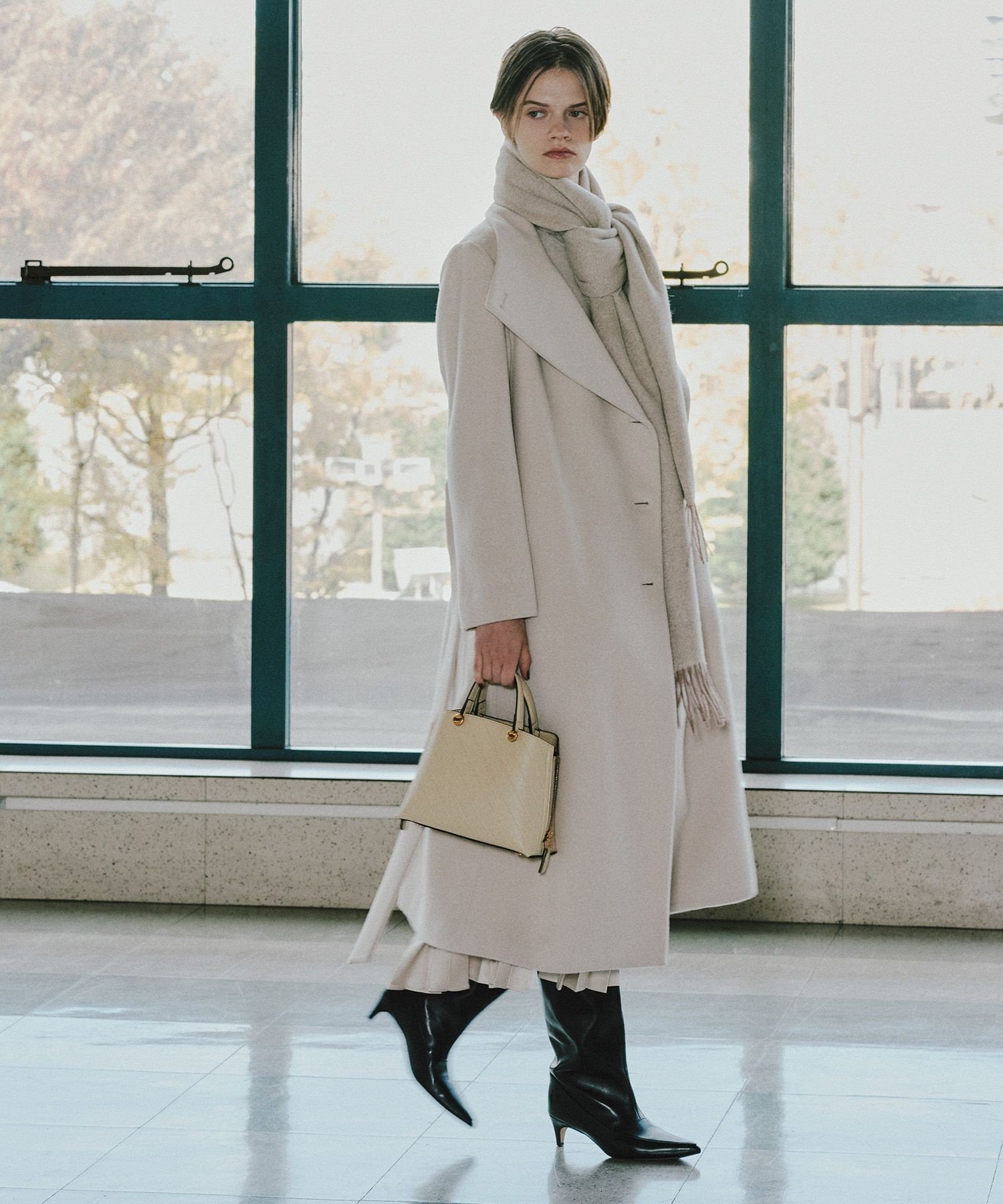 ROPE'｜プレミアムカシミヤ ロングコート【逸品・マルチWAY】【25AW