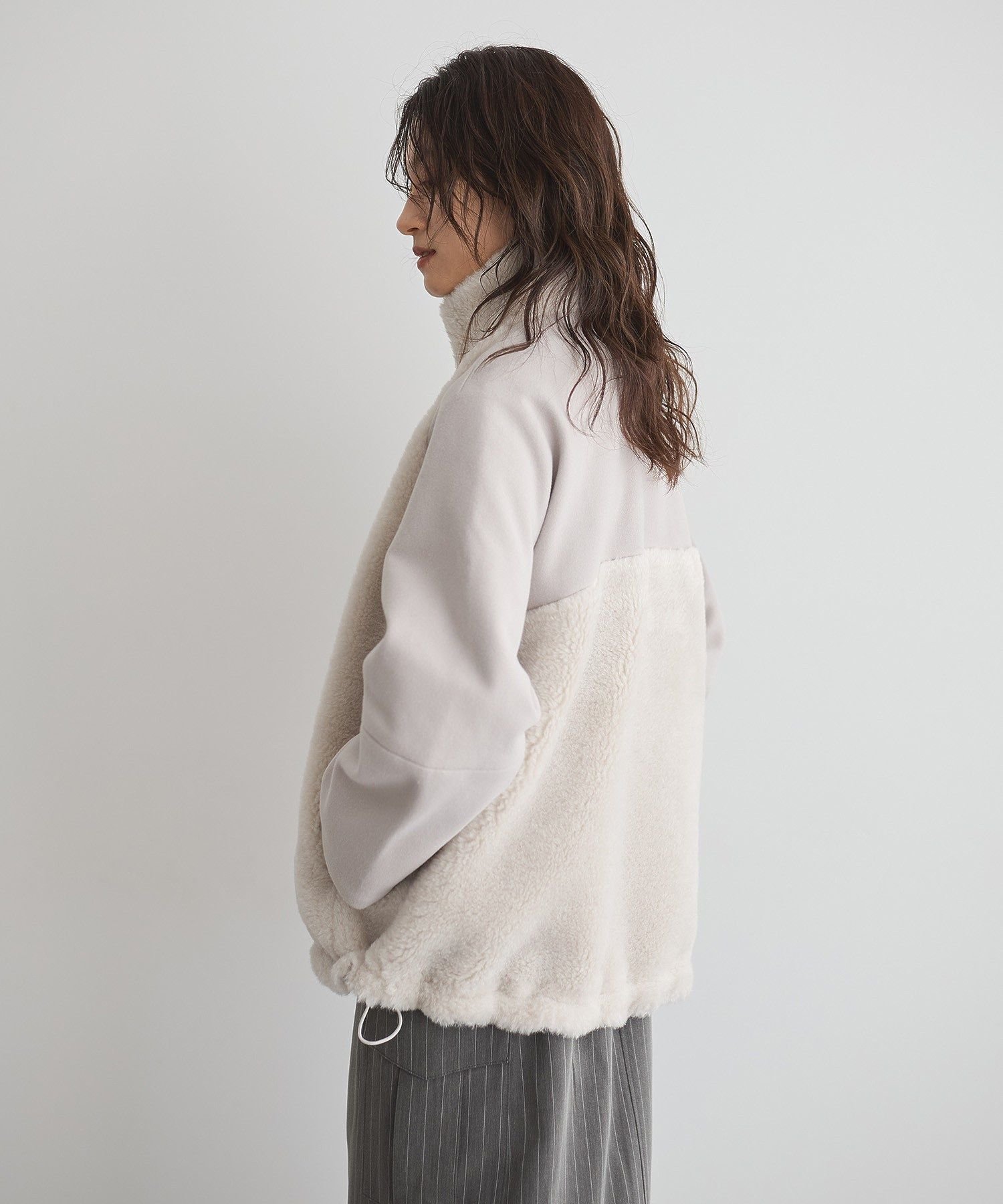 GARAGE OF GOOD CLOTHING｜ヘイジーボアショートコート | Rakuten