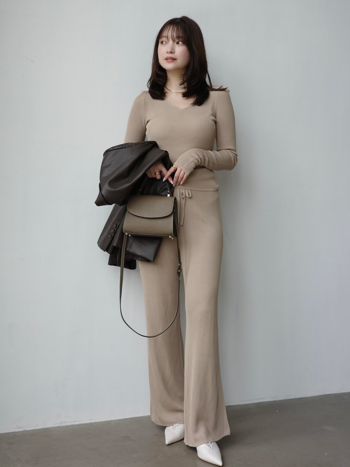 anuans｜リュクスビスコースニットプルオーバー | Rakuten Fashion