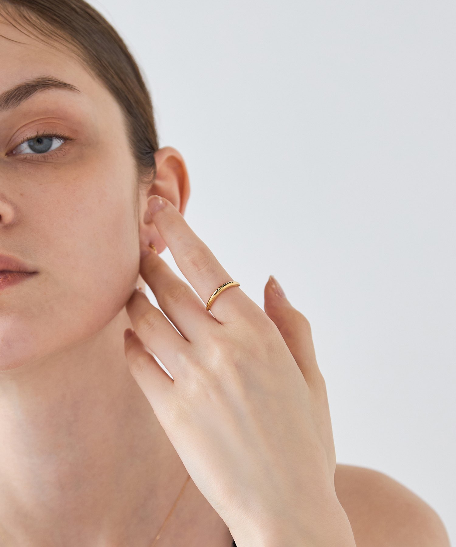 ete｜[ONLINE Limited] クレセントムーン リング | Rakuten Fashion