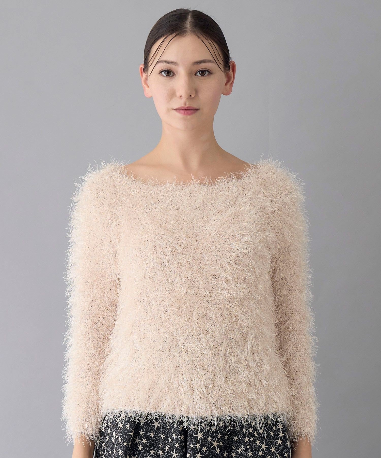 ANAYI｜ラメシャギー プルオーバー | Rakuten Fashion(楽天