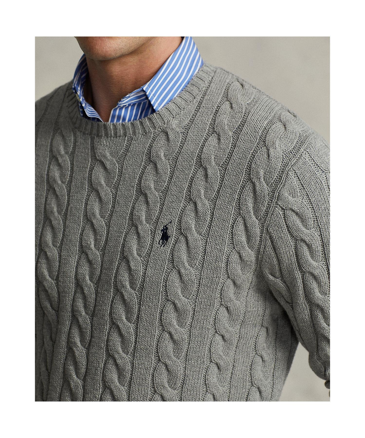 RALPH LAUREN｜ケーブルニット コットン セーター | Rakuten Fashion