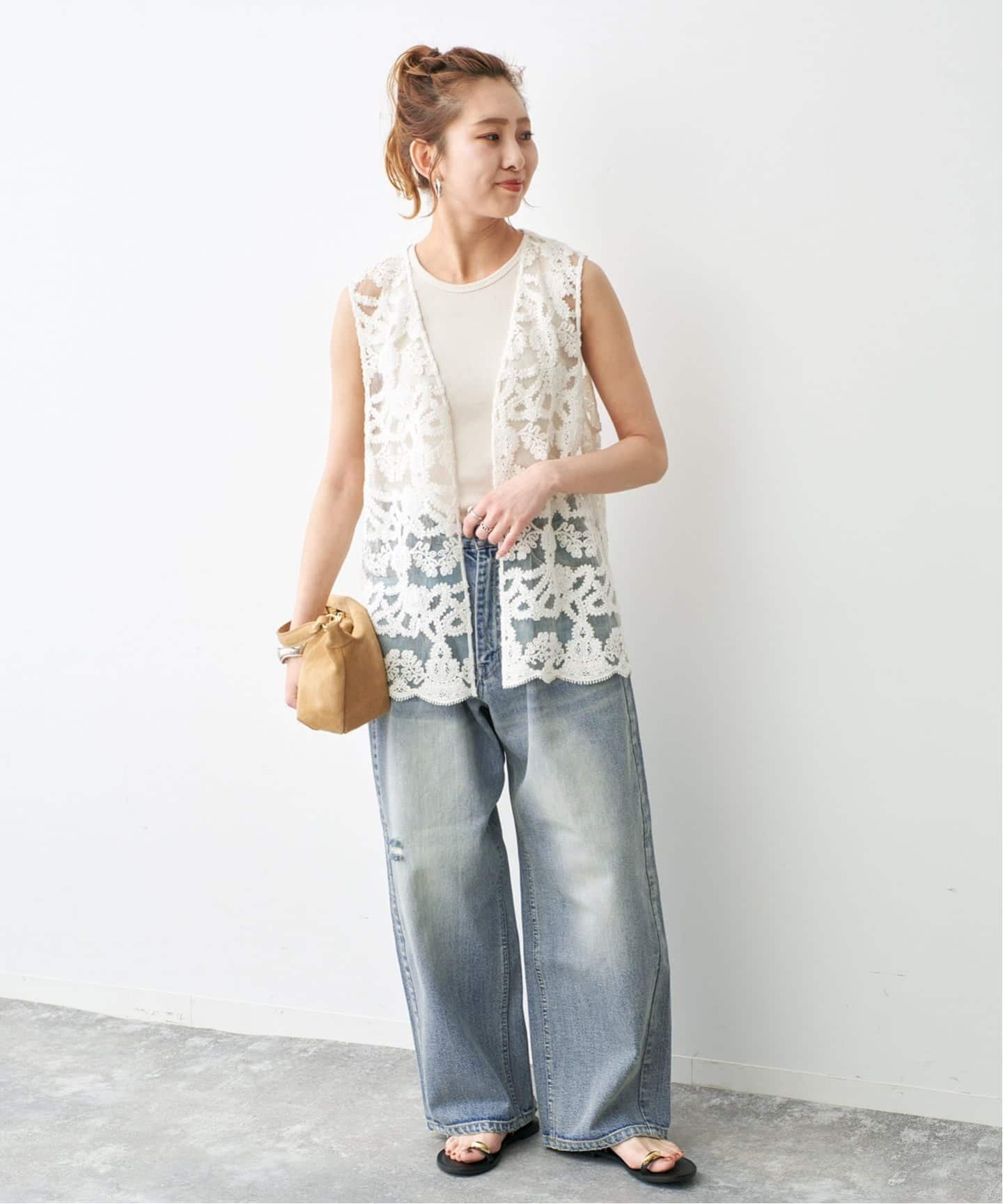 Spick & Span｜《WEB限定サイズ有り / 追加予約》5 1/2 TUCKBARREL