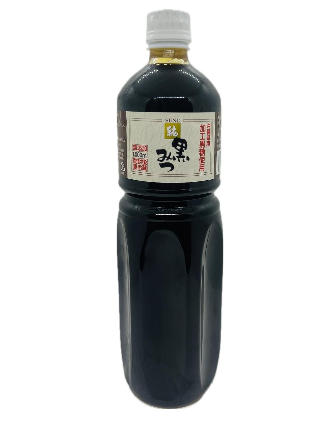楽天市場】業務用 純黒みつシロップ1L 沖縄県産加工黒糖 無添加 黒蜜