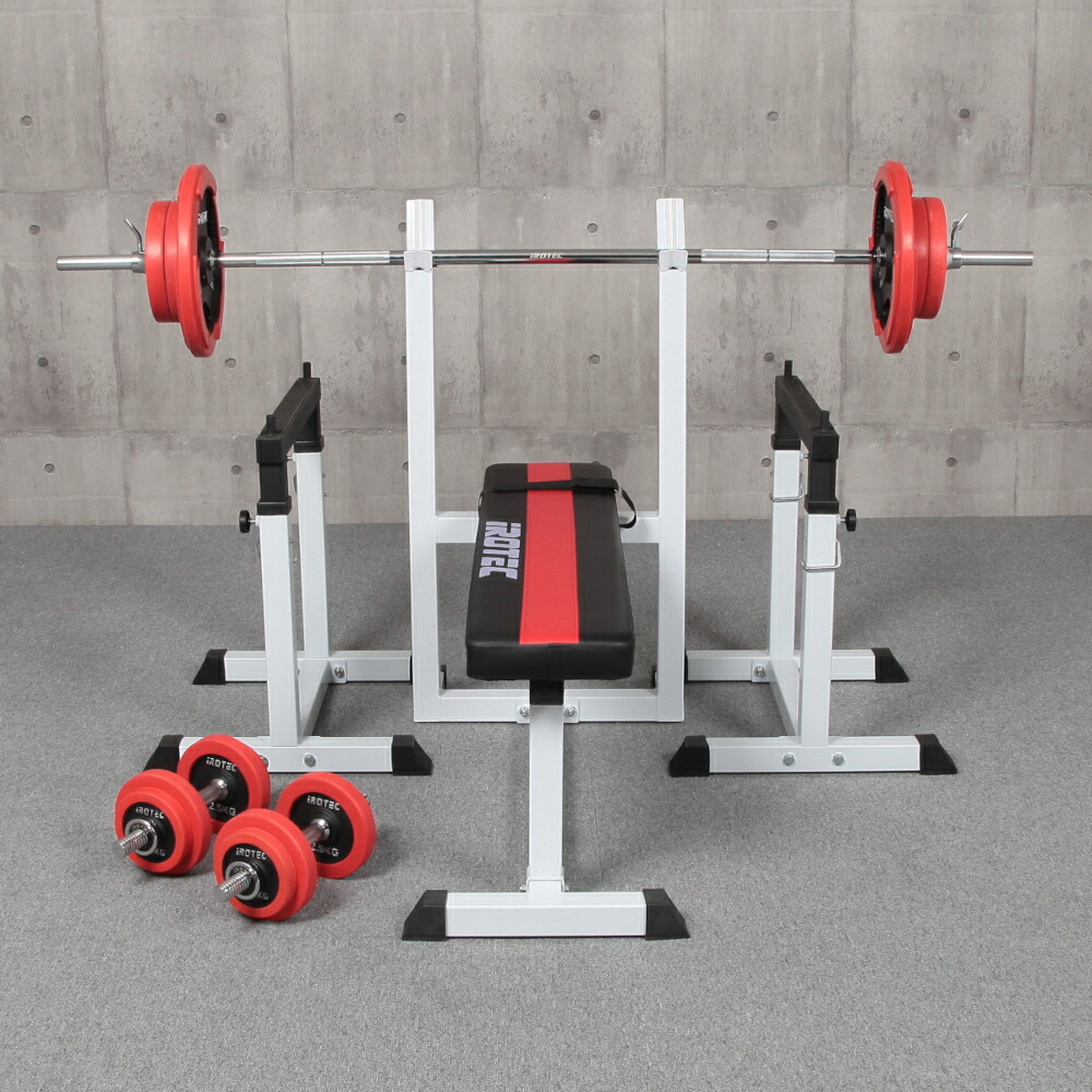 楽天市場】IROTEC（アイロテック）ストレングスセットR70K / ベンチ