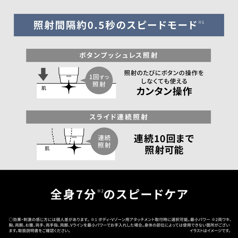 楽天市場】【レビュー特典】Panasonic 光エステ スムースエピ スキン