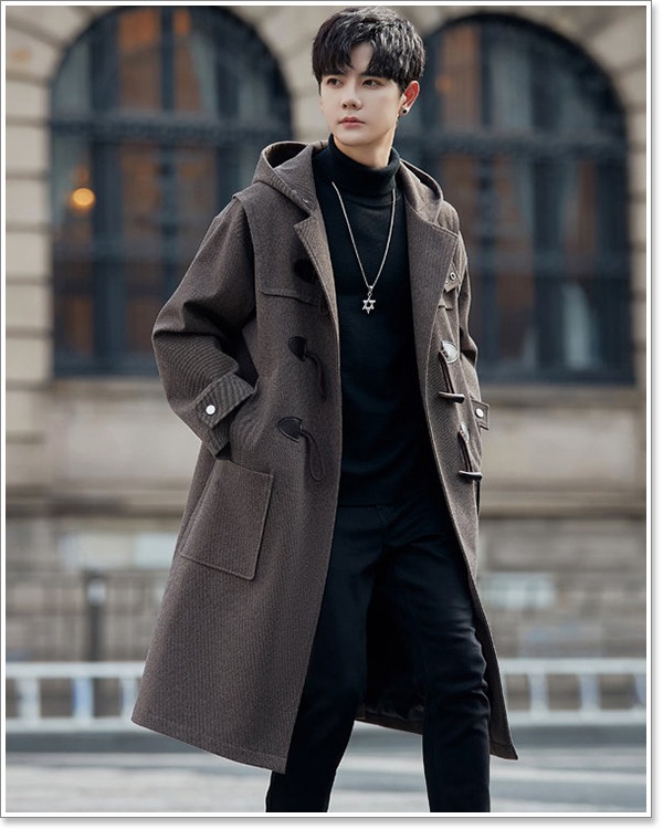 楽天市場】ダッフルコート メンズ コート 春 秋 冬 学生 おしゃれ