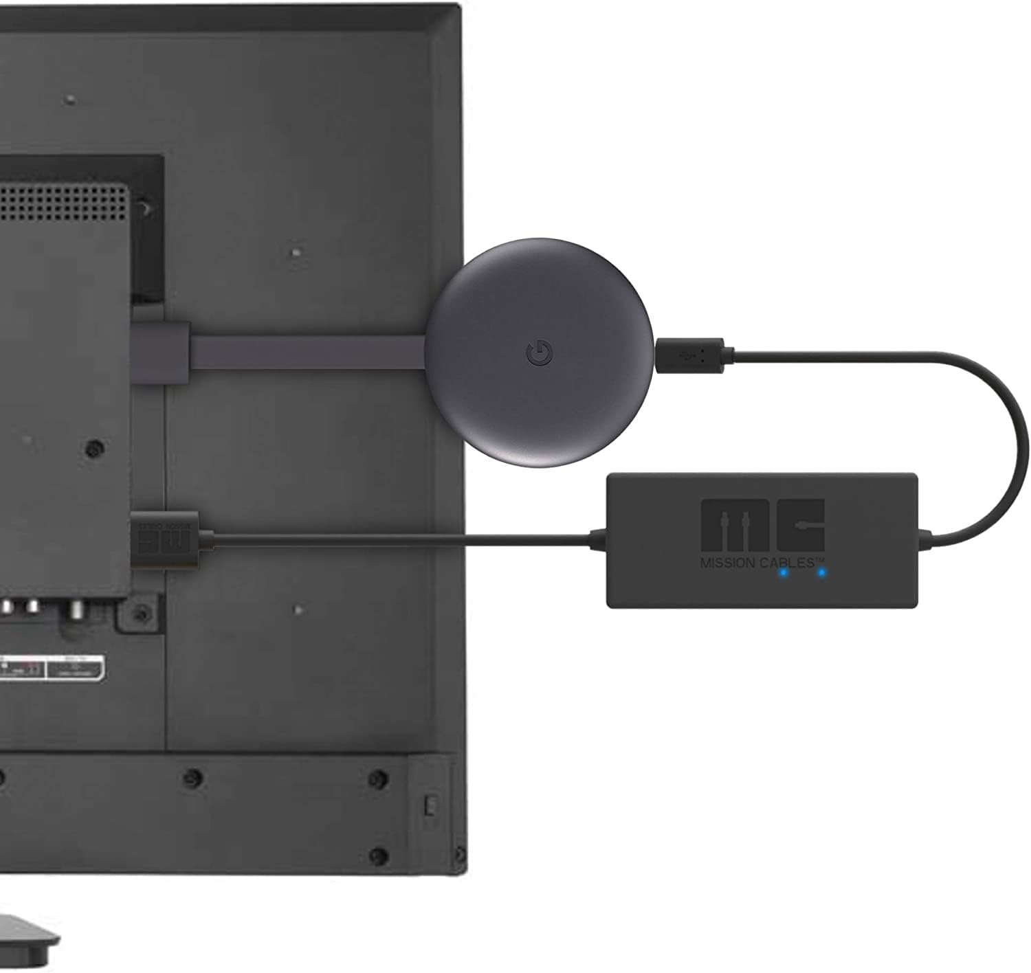 楽天市場】Mission cables 【Chromecast & Chromecast Ultra用】USB