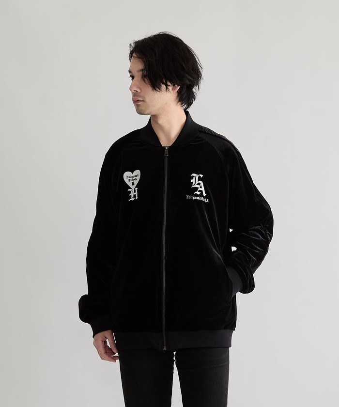 楽天市場】スカジャン ブルゾン ジャケット 上着 アウター 別珍