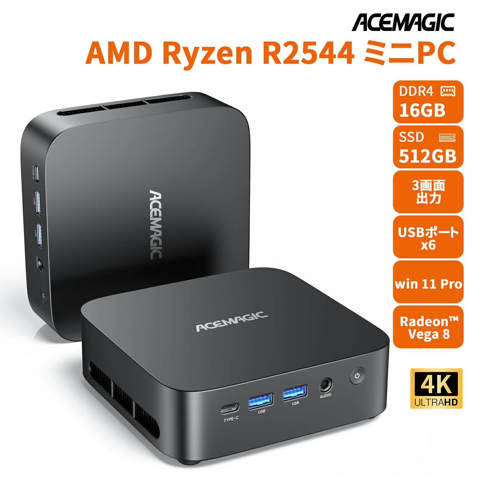 楽天市場】NiPoGi N100 Mini PC AK2PLUSの通販
