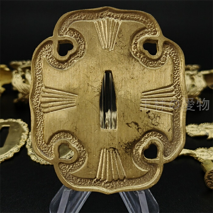 楽天市場】唐様大刀 水龍剣 刀鍔 目貫 縁頭 切羽 鐺 柄鞘一式金具 銅製