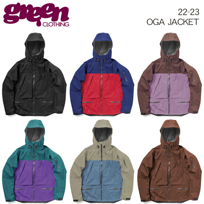 Green clothing スノボウェア SALE 23-24 GREENCLOTHING スノージャケット ウェア グリーンクロージン