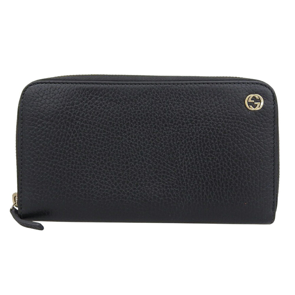楽天市場】グッチ インターロッキングg ラウンドファスナー長財布の通販