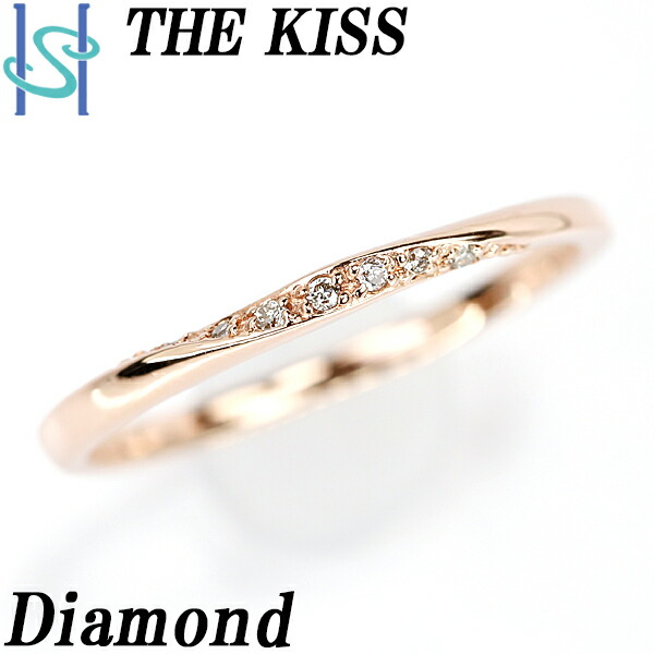 楽天市場】☆7/3 ザ・キッス ダイヤモンド リング 0.03ct K10 ピンク