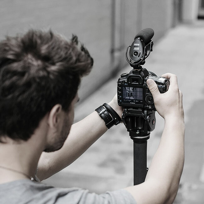 楽天市場】SHURE カメラマウント ショットガンマイクロホン VP83F