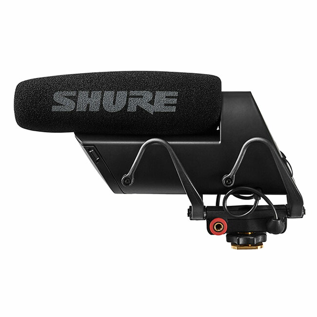 楽天市場】SHURE カメラマウント ショットガンマイクロホン VP83F