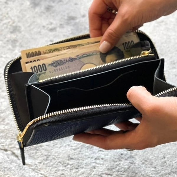 楽天市場】長財布 ラウンドファスナー メンズ レディース 革 ブランド