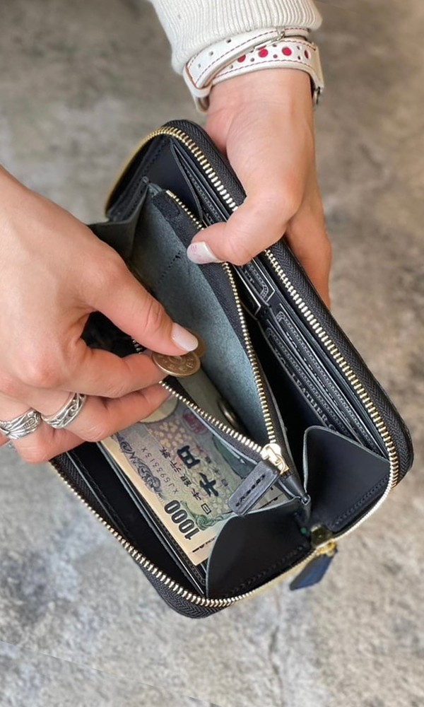 楽天市場】長財布 ラウンドファスナー メンズ レディース 革 ブランド