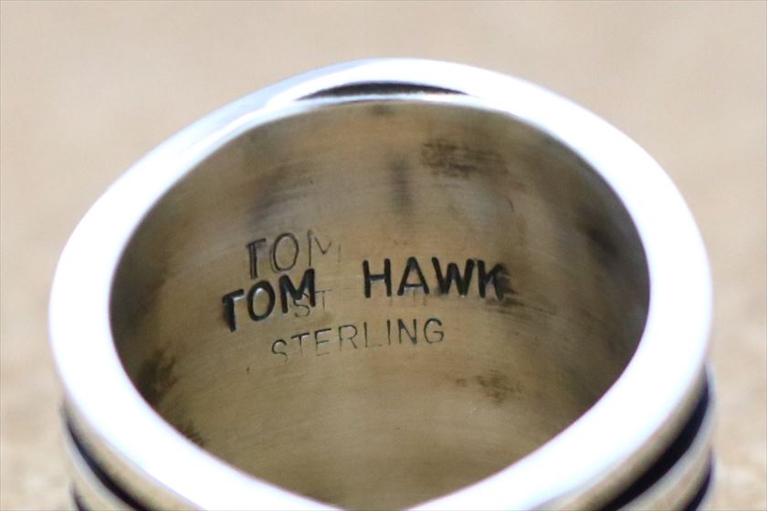 h*k様 TOM HAWK STERLING シルバー ビーズ装飾 オープンバン h*k様 TOM