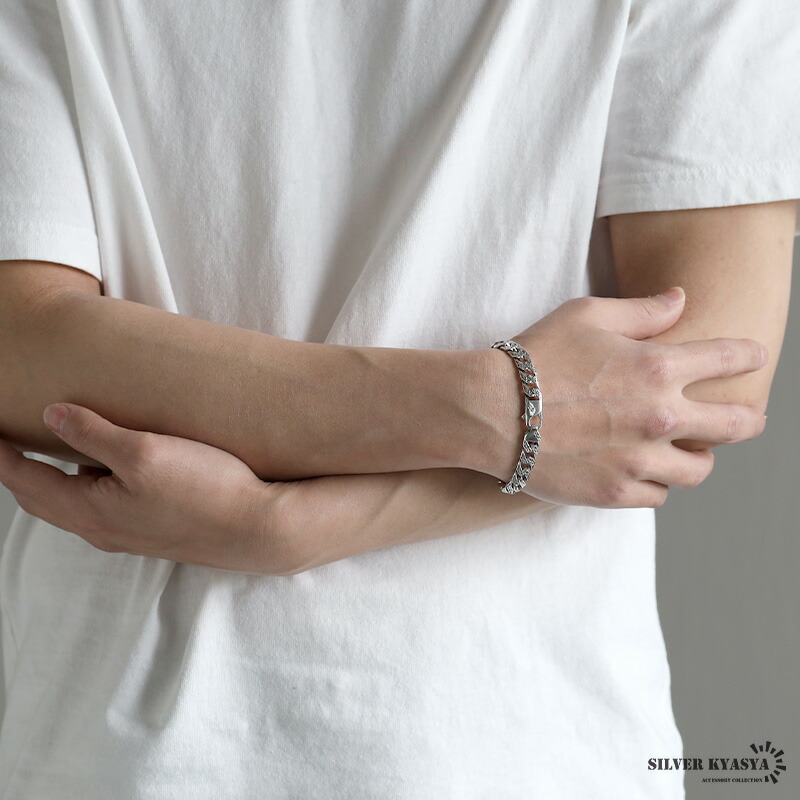 楽天市場】シルバー925 唐草ブレスレット 喜平ブレスレット ペーパー