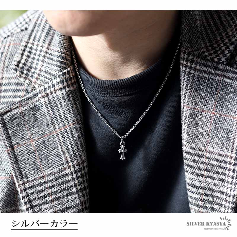 楽天市場】ネックレス シルバー925 メンズ 18k gp ペンダント トップ