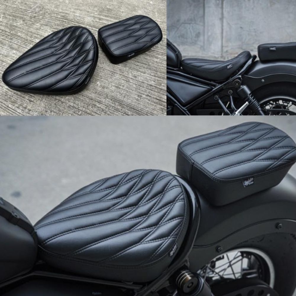楽天市場】ホンダ レブル250/500交換用 ペアシート RB0191 / Driver