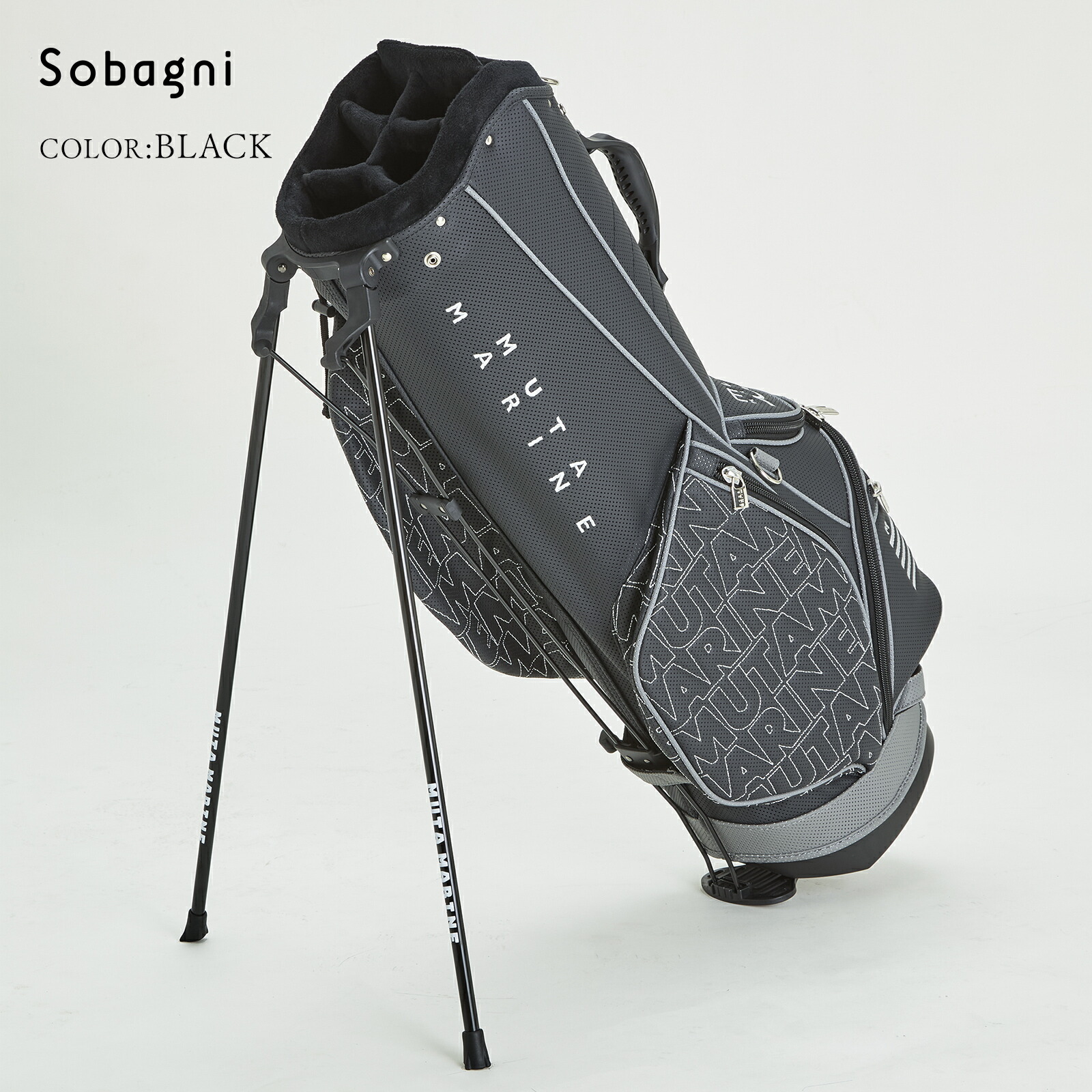 楽天市場】【 CONTINUA パンチングエシカル合皮 スタンドキャディ