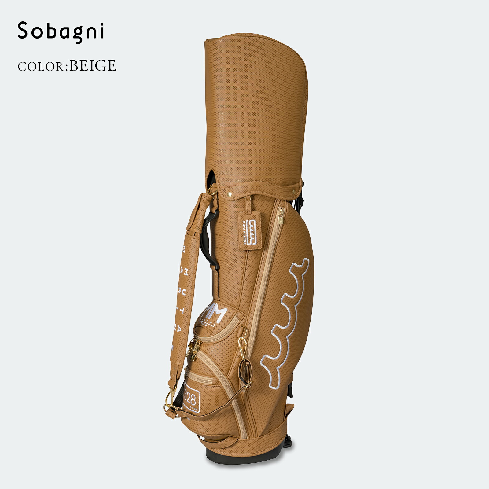 楽天市場】【muta パンチングエシカルレザー25SS キャディバッグ