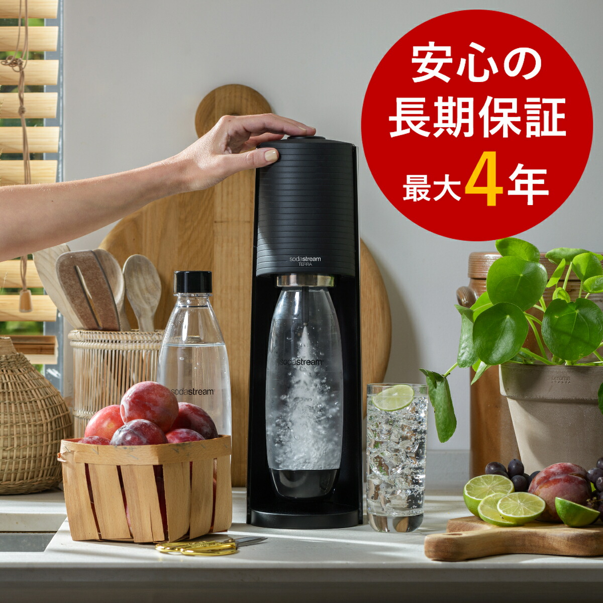 楽天市場】【Early Spring セール P20倍】| ソーダストリーム TERRA