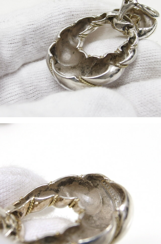 楽天市場】ティファニー ツイストロープ リングコンビ イヤリング