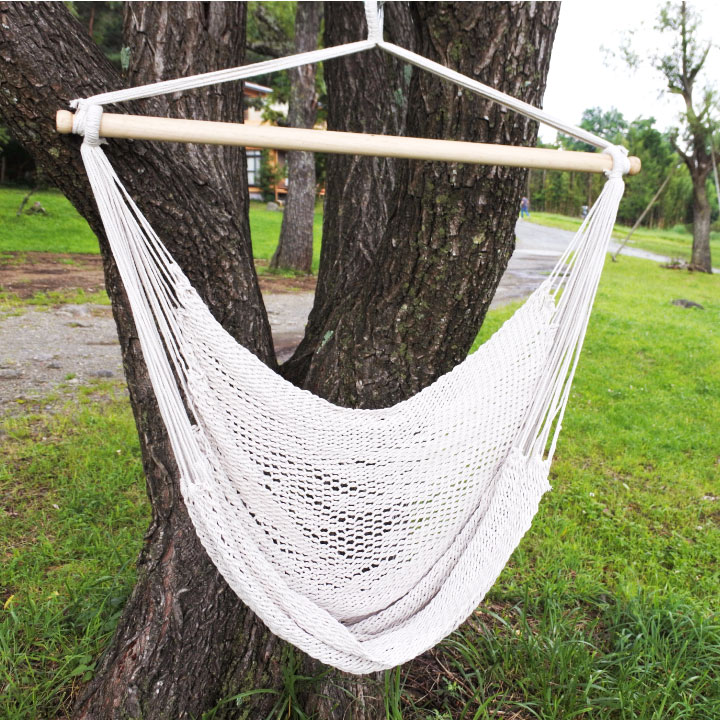 楽天市場】アウトドアやインテリアに「CUチェアハンモック スターター