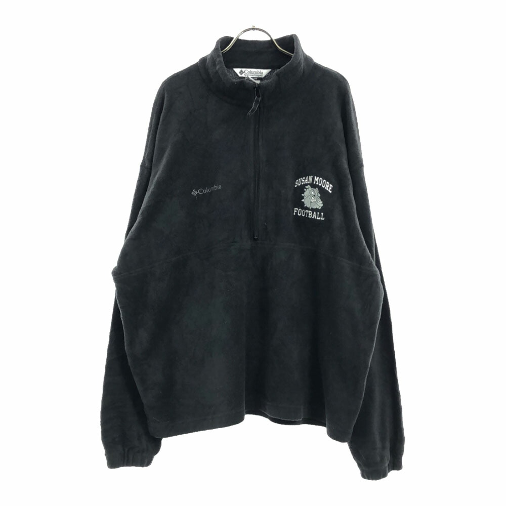 楽天市場】古着 Columbia コロンビア 刺繍 ハーフジップ フリース