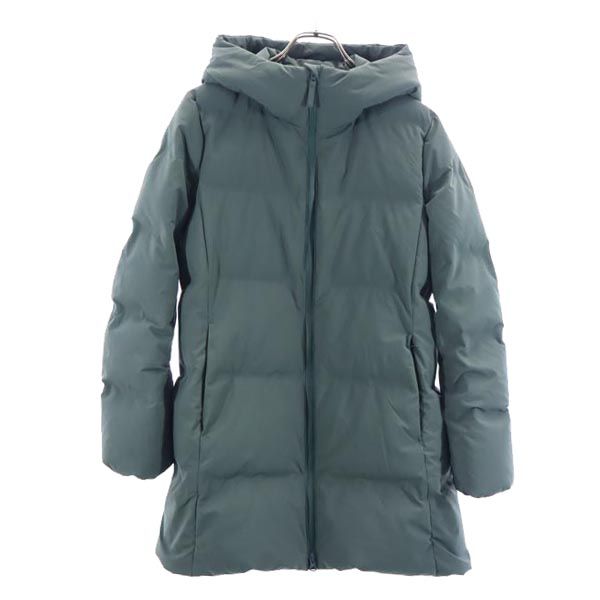 楽天市場】ユニクロ シームレスダウンショートコート M グリーン系