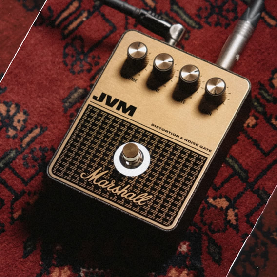 楽天市場】Marshall JVM Overdrive Pedal [DISTORTION & NOISE GATE