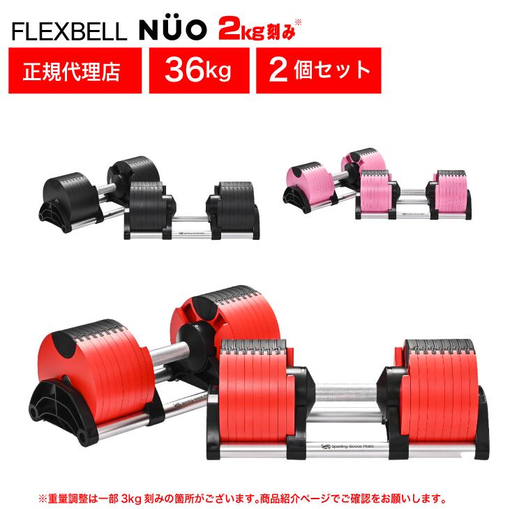 楽天市場】【限定カラー/正規品】フレックスベル 36kg 2kg刻み レッド