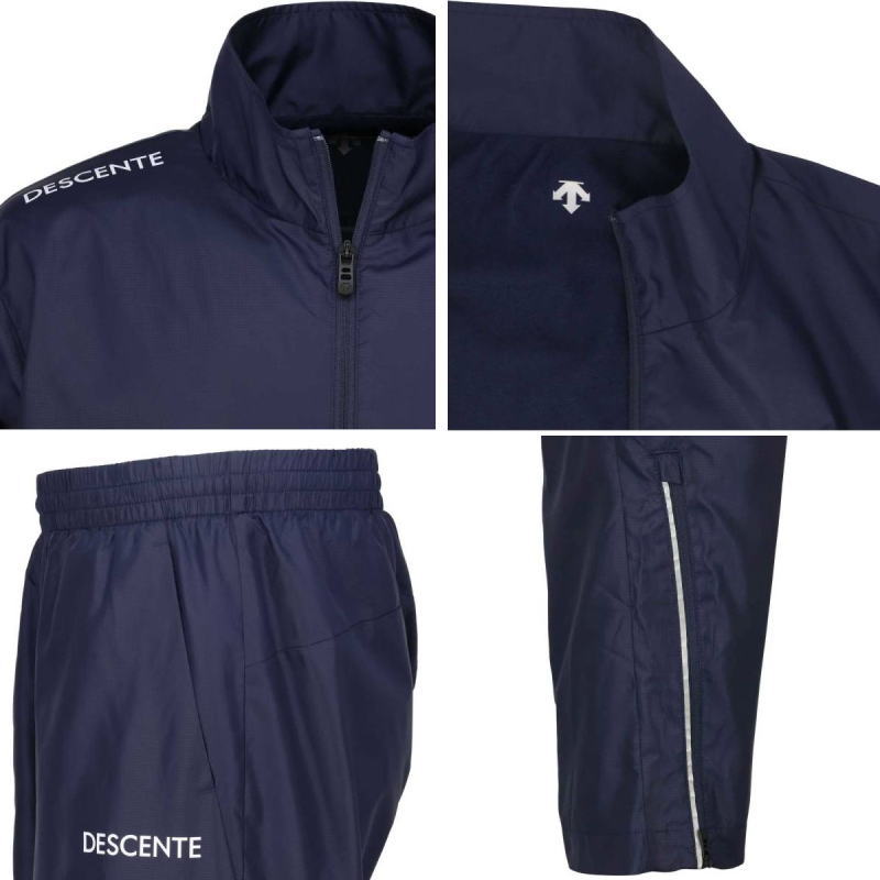 楽天市場】デサント ウインドブレーカー 上下 メンズ 裏起毛