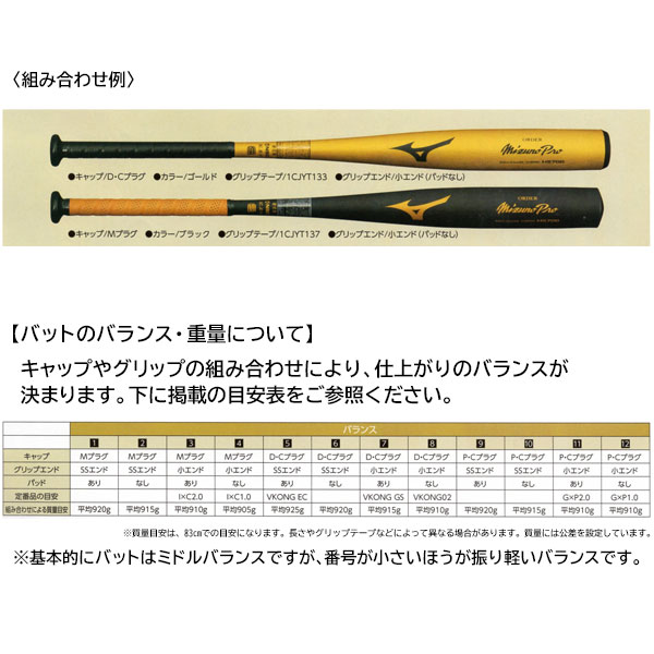 Mizuno Pro G5 硬式バット Mizuno Pro 木製バット G5 Mizuno Pro 木製
