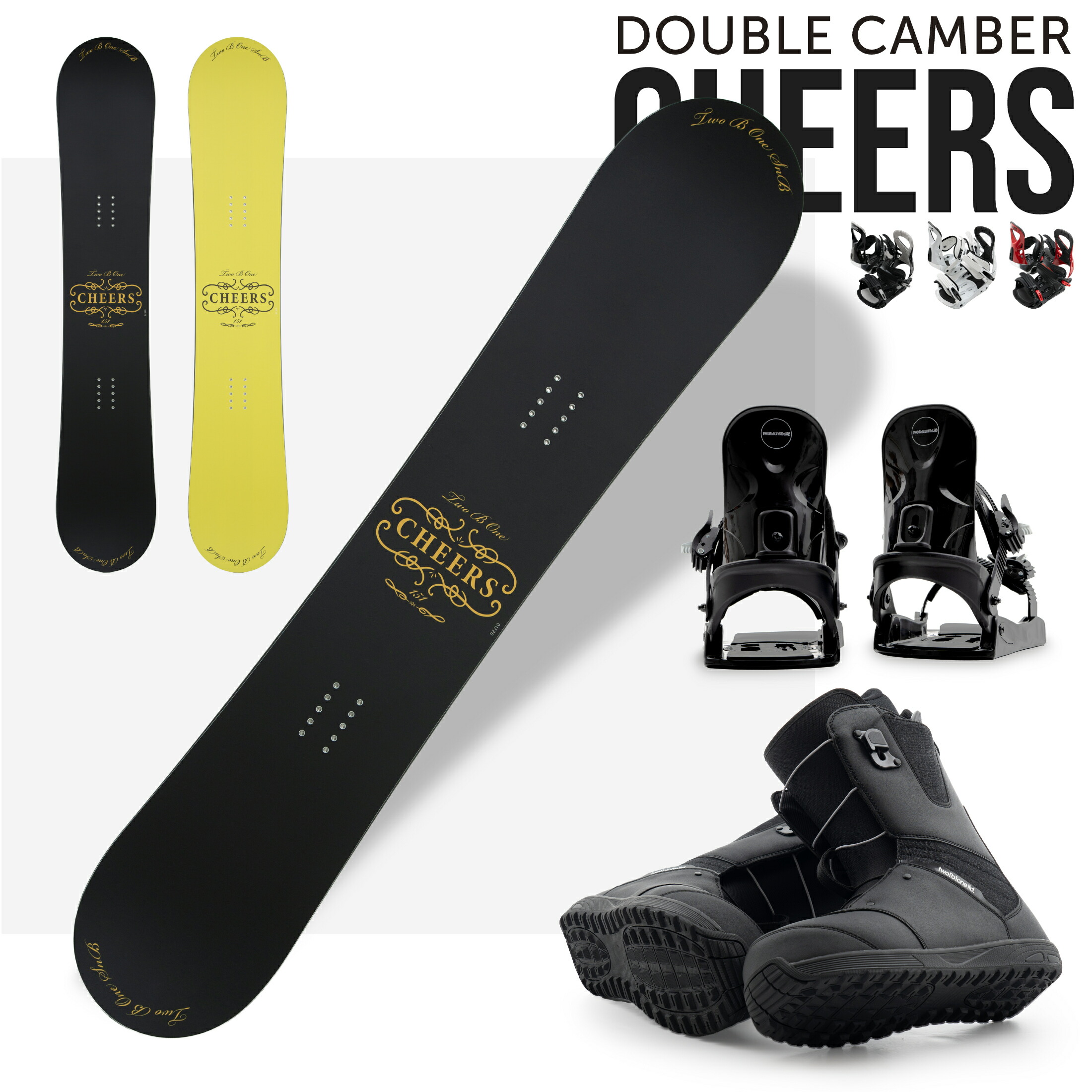 楽天市場】スノーボード 3点セット（スノーボード用品｜ウィンター