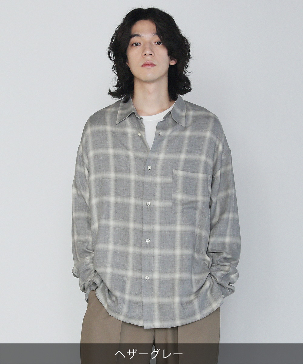 楽天市場】シャツ チェックシャツ レギュラーカラーシャツ メンズ 春