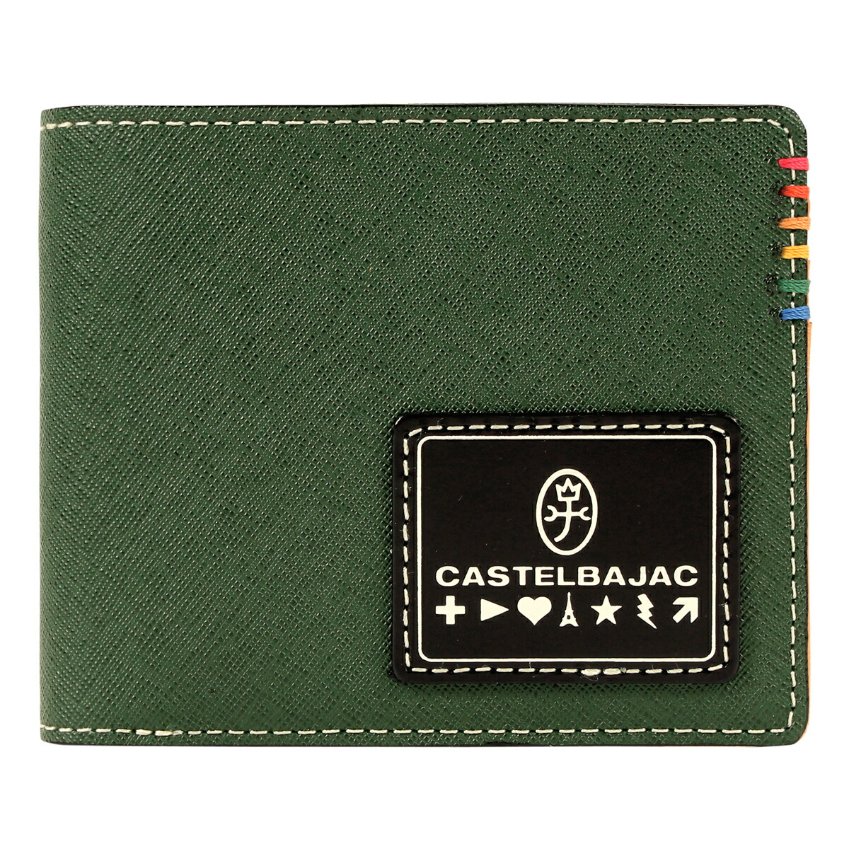 楽天市場】カステルバジャック 財布 二つ折り 本革 ソート 034613