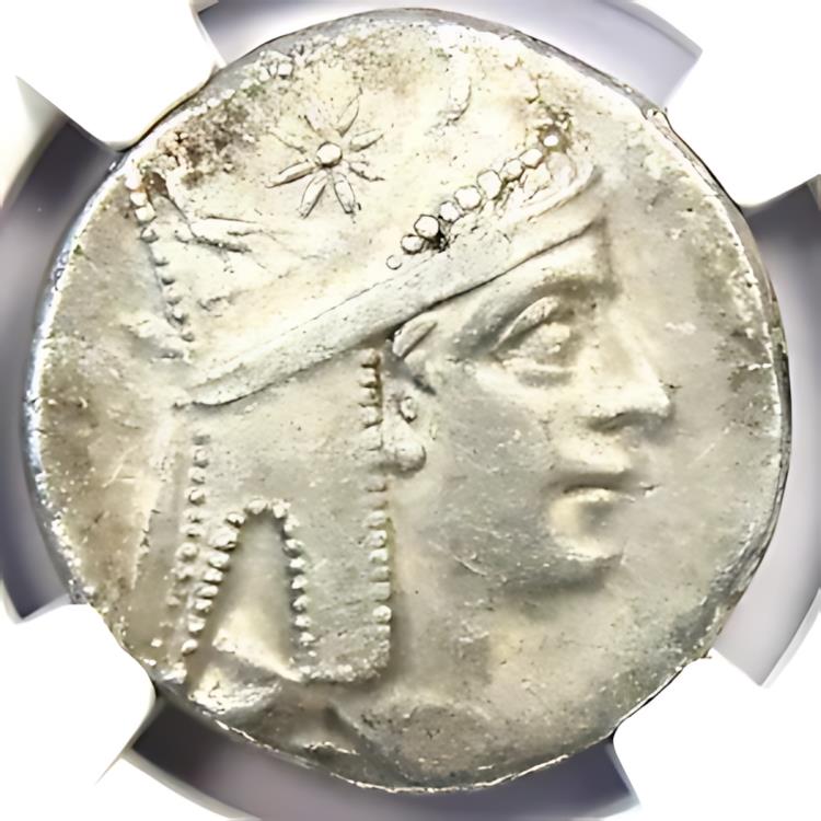 楽天市場】ティグラネス 2 世 AR テトラドラクマ アルメニア王銀貨