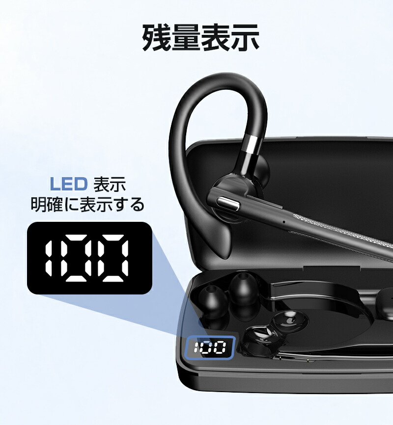 楽天市場】ワイヤレスイヤホン Bluetooth 5.4 【2026年最新型】 耳掛け