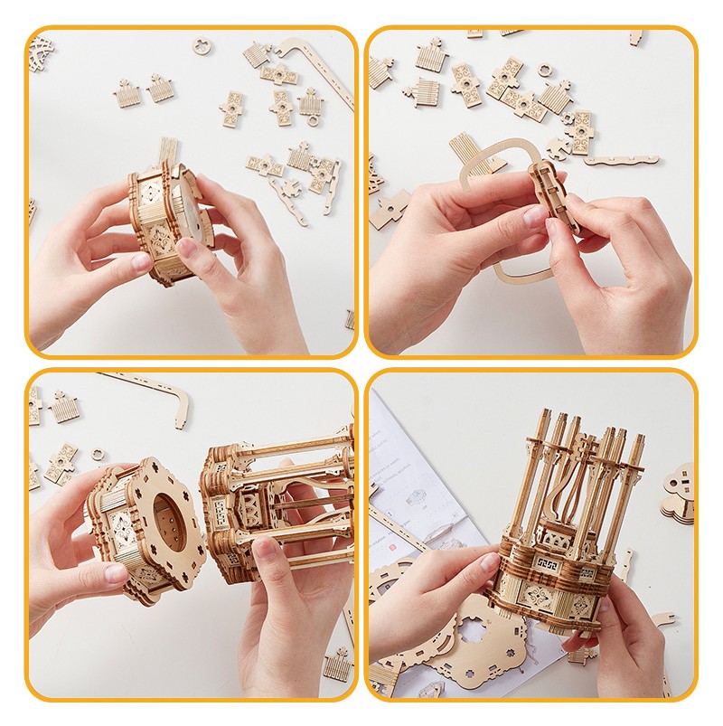 楽天市場】【クーポン利用で10%OFF】送料無料 3D 木製パズル 音楽観覧