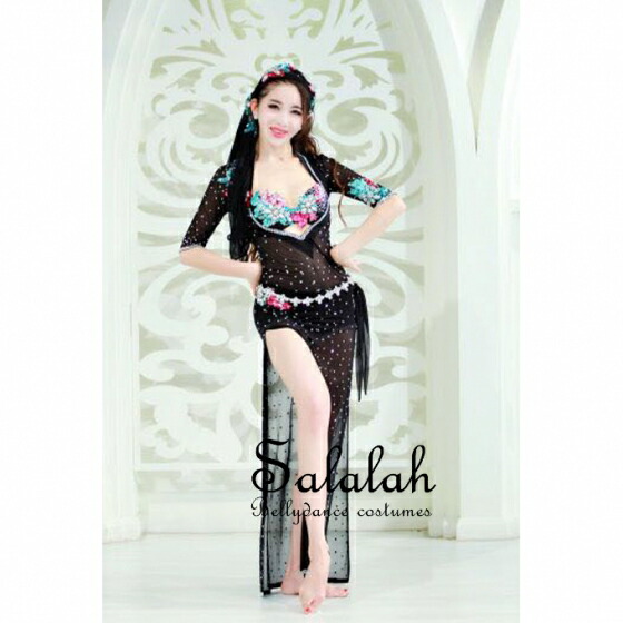 楽天市場】サイーディドレス sd16 ブルー ピンク シルバー 3色装飾