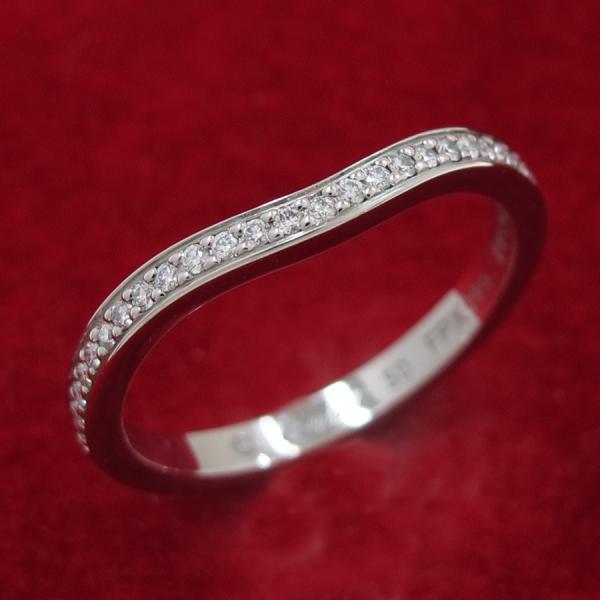 楽天市場】カルティエ バレリーナウェディングリング/パヴェダイヤ#50