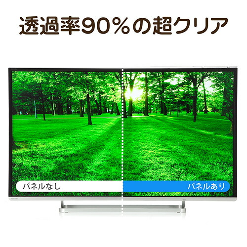 楽天市場】液晶テレビ保護パネル 32型 32インチ テレビ 傷 防止 光沢